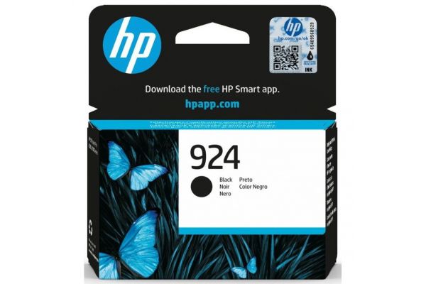 Printer Catridge HP  Original 924 BK (4K0U6NE) Pages:500 Black