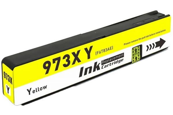 Printer Catridge HP  Compatible 973X (F6T83AE) Pages:7000 Yellow