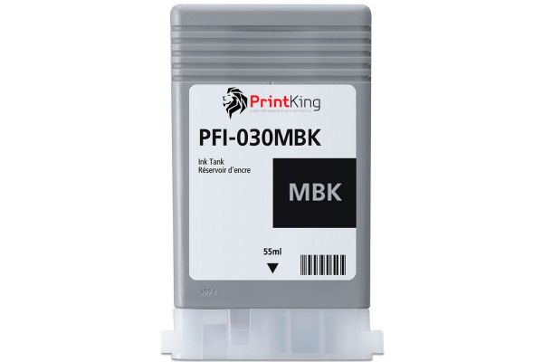Μελάνι CANON  Συμβατό PFI-030MBK (3488C001) 55ml Σελίδες:6000 Black