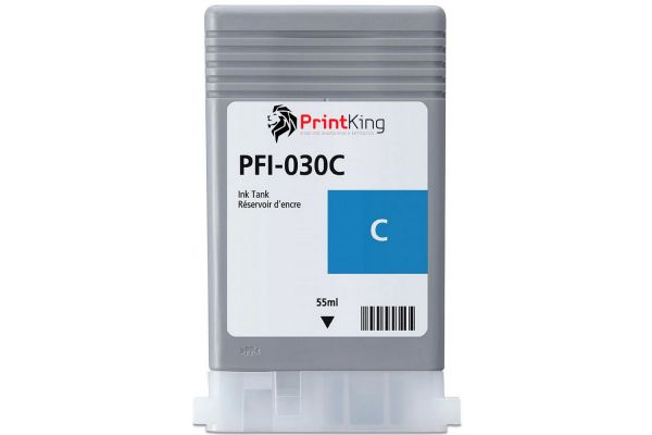 Μελάνι CANON  Συμβατό PFI-030C (3490C001) 55ml Σελίδες:6000 Cyan