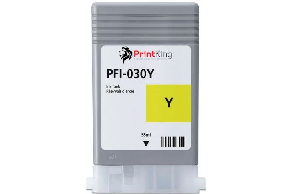Μελάνι CANON  Συμβατό PFI-030Y (3492C001) 55ml Σελίδες:6000 Yellow