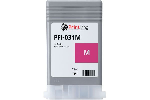 Tinte CANON  Kompatibel PFI-031M (6265C001AA) 55ml Seitenergiebigkeit:6000 Magenta