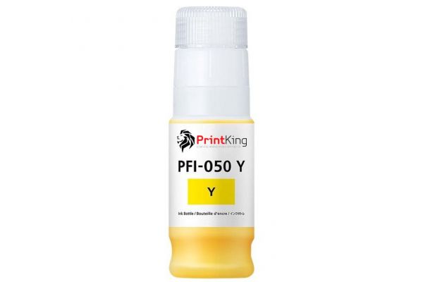 Μελάνι CANON  Συμβατό PFI-050Y (5701C001) 70ml Σελίδες:6000 Yellow