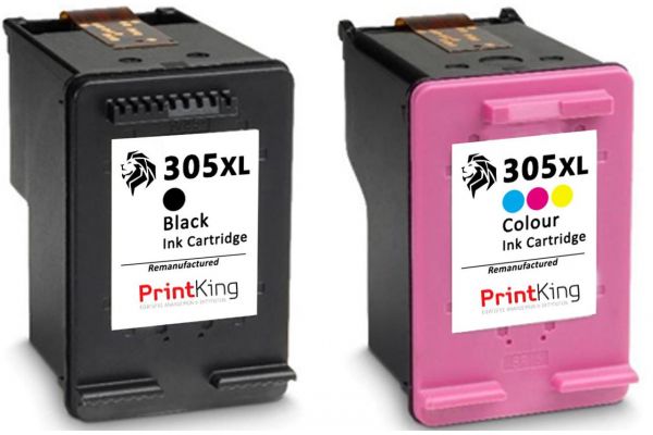 Μελάνι HP  Συμβατό 305XL Multipack για εκτυπωτές με 'e' ή εγγραφή στο HP+ Σελίδες:650/375 Colour