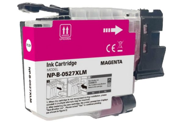 Printer Catridge BROTHER  Compatible LC-527XL M Pages:2000 Magenta