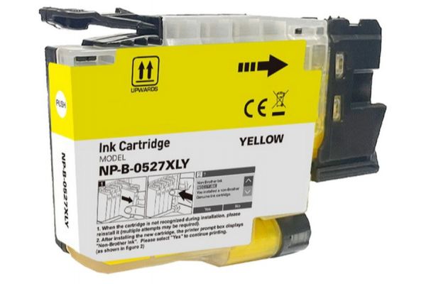Printer Catridge BROTHER  Compatible LC-527XL Y Pages:2000 Yellow