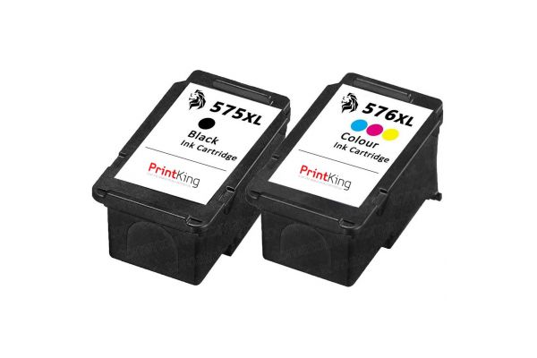 Tinte CANON  Kompatibel PG-575XL & CL-576XL Multipack (5437C001/5441C001) Seitenergiebigkeit:400/300 Farbe