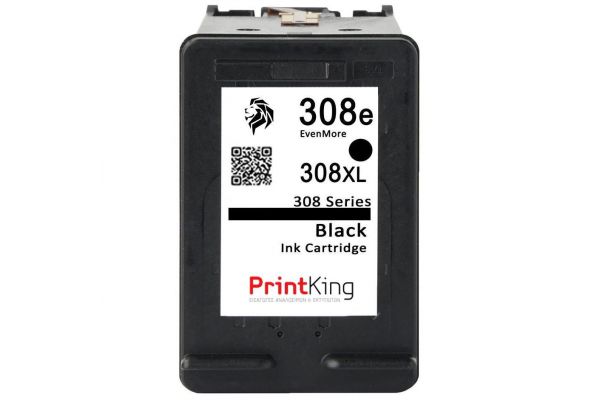 Tinte HP  Kompatibel 308e XL - 7FP22UE Seitenergiebigkeit:320 Schwarz