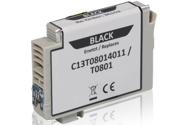 Printer Catridge EPSON  Compatible T0801 - (C13T080140) Pages:300 Black