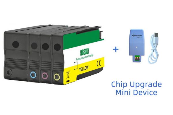 Μελάνι HP Συμβατό 963XL (BK,C,M,Y) Multipack + Chip Upgrade Device Σελίδες:2000/1600 Colour