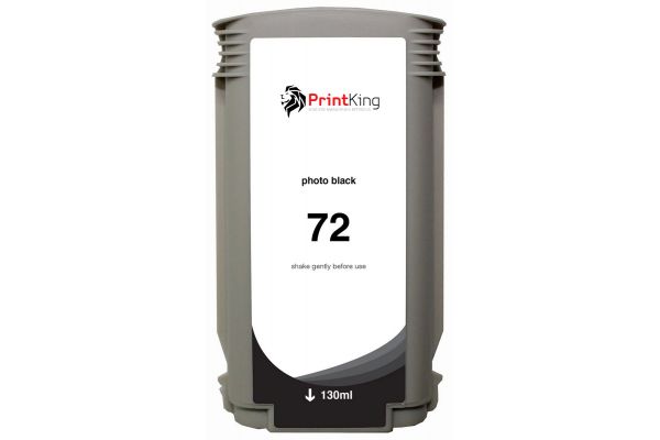 Μελάνι HP  Συμβατό 72BK High Capacity (C9370A) 130ml Σελίδες:6000 Black