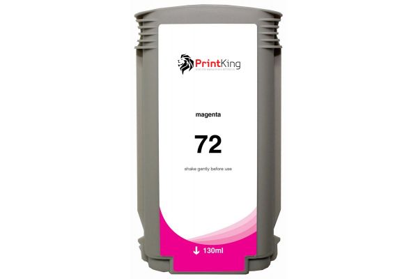 Tinte HP  Kompatibel 72M High Capacity (C9372A) 130ml Seitenergiebigkeit:6000 Magenta