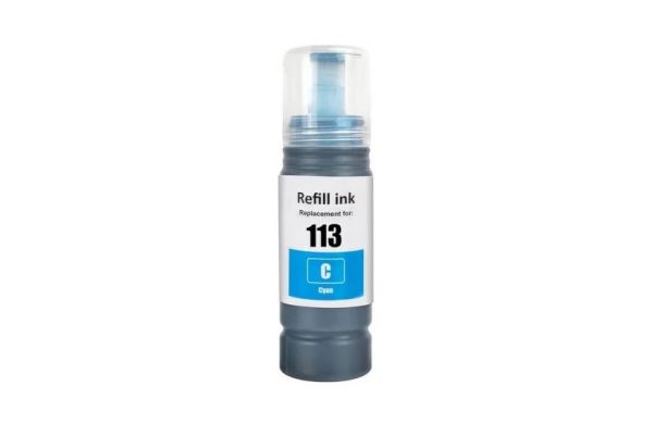 Μελάνι EPSON  Συμβατό E113/542 C13T06B240 70ml Σελίδες:6000 Cyan