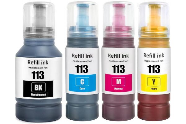 Μελάνι EPSON  Συμβατό E113/542 (BK,C,M,Y) Multipack Σελίδες:7500/6000 Colour